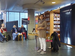 Sudabeh Mohafez liest in der Stadtbibliothek
