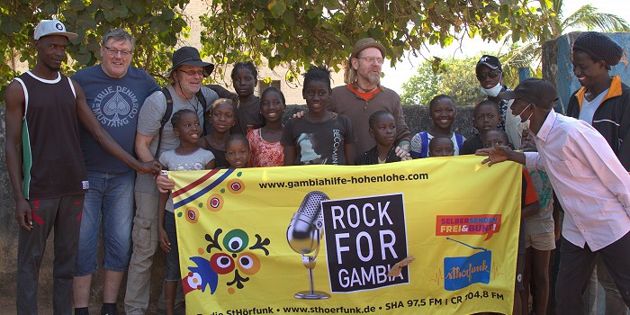 Sondersendung aus Gambia