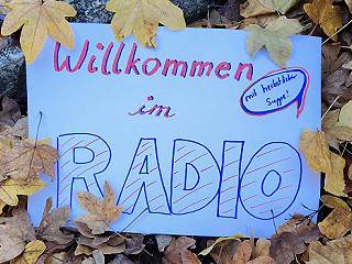Willkommen im Radio!